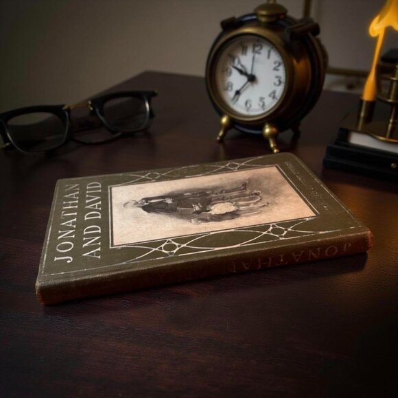 Antique Hardcover Book Jonathan And David By Elizabeth Stuart Phelps 1909  With - Picture 11 of 13